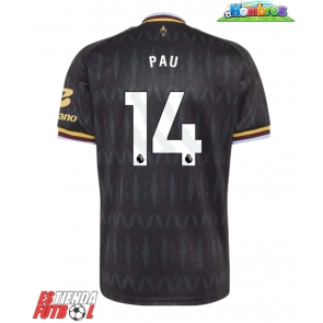 Aston Villa Pau Torres #14 Segunda Equipación 2026-27 Manga Corta